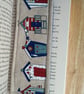 Bookmark with beach huts - Image 1