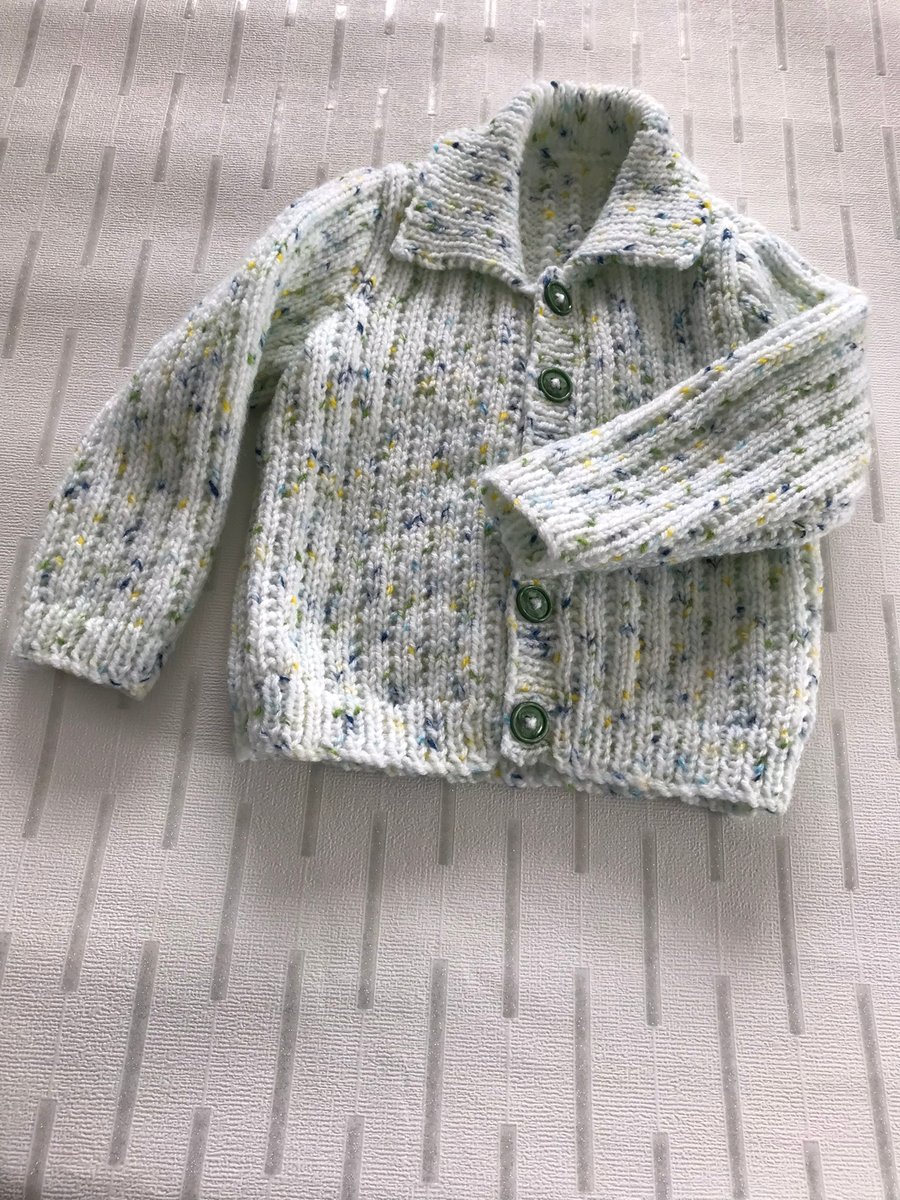 Cardigan with collar