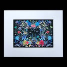 Coral Reef Art Print and Mount 