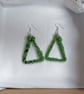 Simple Green Boho Earrings - Image 3