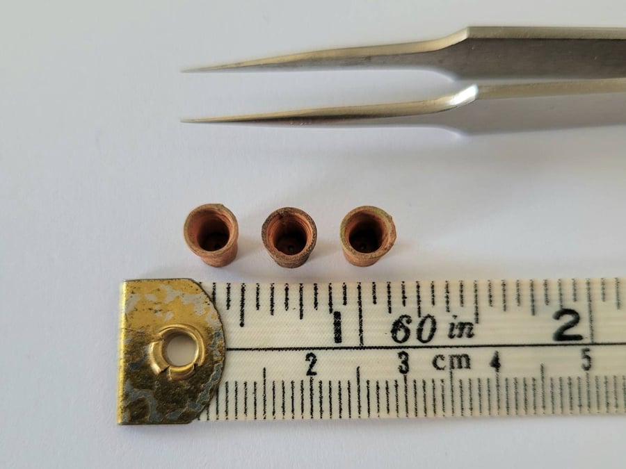 Set of 3 48th scale Medium size Flower Pots