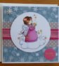 Happy Christmas Card - Angel - Image 7