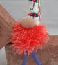 Lavender Scented Gnome Keyring - Coral Beards - Image 8