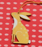 Hare Wooden Hanging Decoration