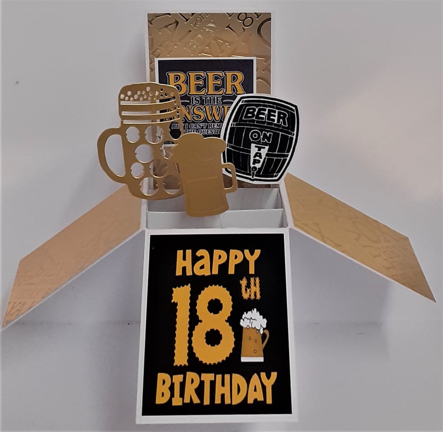 Boys 18th Birthday Card