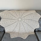 Neutral star shaped crocheted baby blanket, Unisex Blanket, New Baby Gift idea