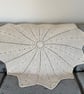 Neutral star shaped crocheted baby blanket, Unisex Blanket, New Baby Gift idea