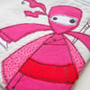 embroidered ninja gadget case