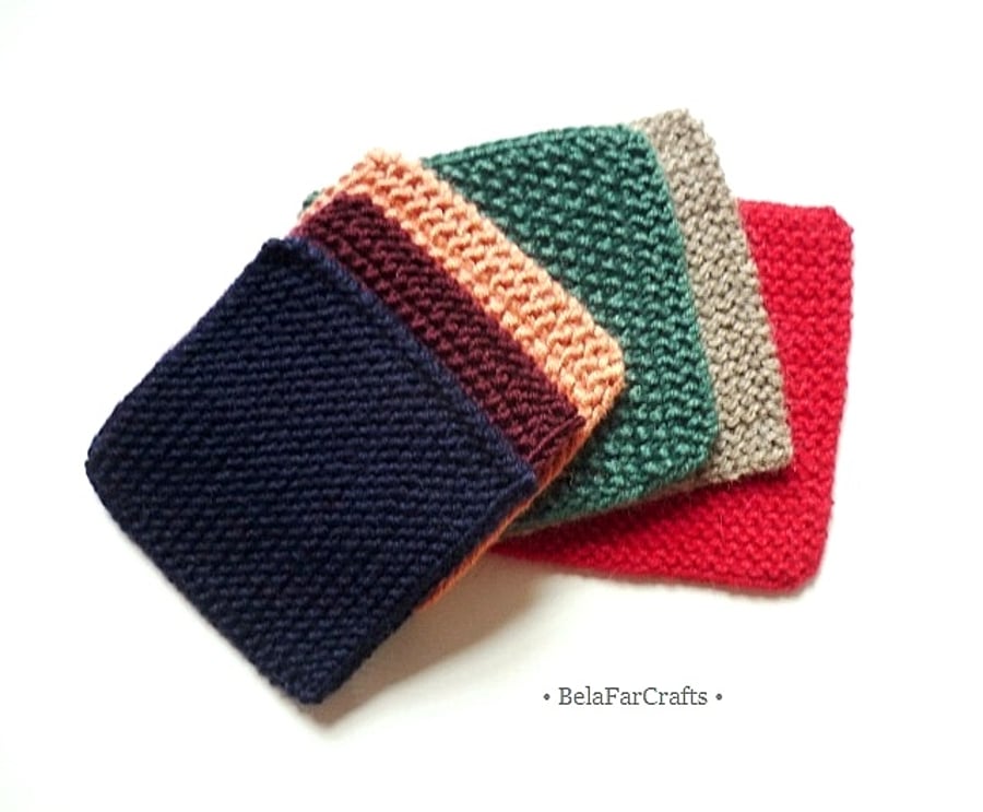 Knitted pocket squares - Men's suit accessories - Teens' pocket squares