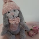 Knitted Plush Bunny 