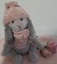 Knitted Plush Bunny 