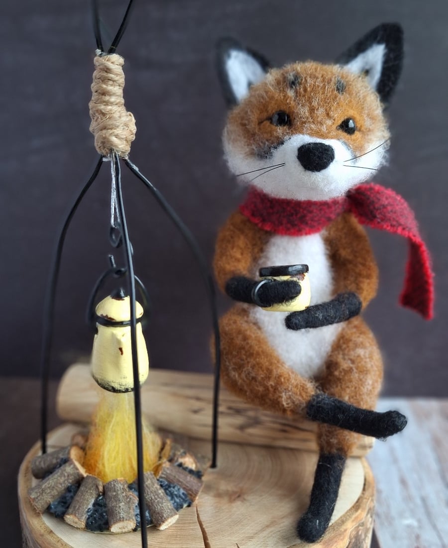 Cally the Campfire Fox
