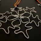 Snowflake tree or window decoration 