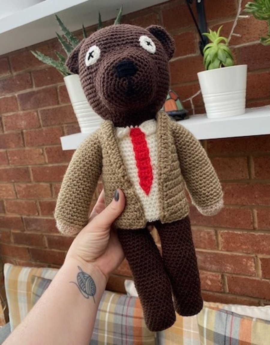 Mr Bean Plush Mr Beans Teddy Teddy Bear Clas Folksy
