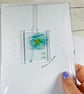 Fused glass keepsake card- dandelion  - Image 3