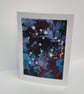 Art Card Keepsake Original Painting Constellation Sagittarius