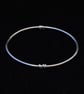 Sterling Silver Stacking Bangle with Silver Twists - Image 4