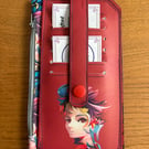 Anime style print purse pal wallet 