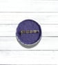 Fabric Button Brooch, White Badge, Flower Brooch - Image 2