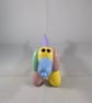 Ceramic Rainbow Pastel Balloon Dachshund Sausage Dog Animal Figurine Ornament. - Image 2