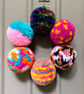 Wool Pompom Wreath, Mixed Colours, Eclectic Bohemian Interiors, Maximalism. - Image 8