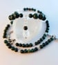 Bloodstone And Clear Quartz Necklace - April Birthstone - Handmade In Devon - Image 2