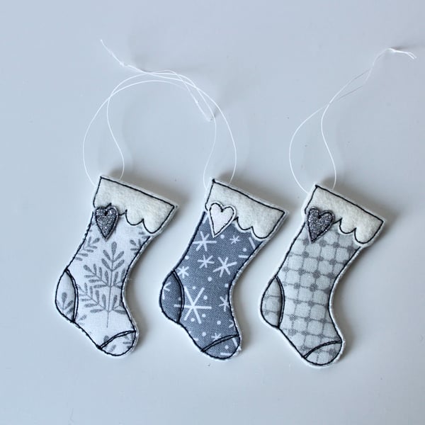 'Three Little Stockings' - Hanging Decoration