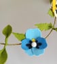 Handmade Felt Pansy Garland, home decor - Image 3