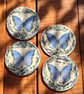 Lavender Butterfly Round Clay Coasters - Image 5