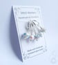Lampwork Stitch Markers - Baby's Nursery OOAK - Image 2