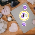 Little Blackbird Printable Sticker Sheet PDF Digital Product