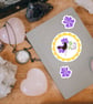 Little Blackbird Printable Sticker Sheet PDF Digital Product - Image 1