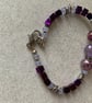 Purple cube bracelet