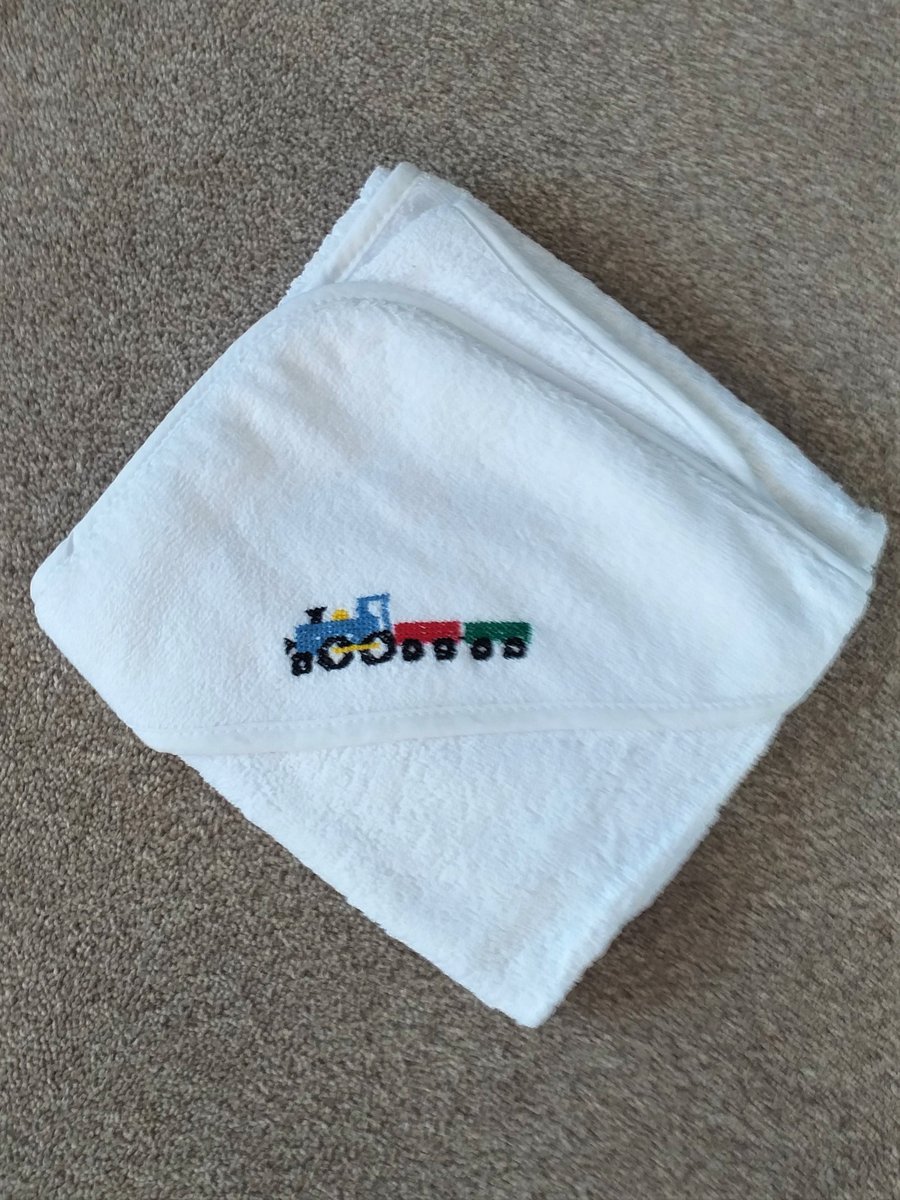 Train hooded towel