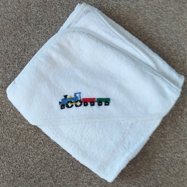 Train hooded towel