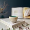 A Ceramic handmade small olive bowl Hare design - 74 - Summer Studio Sale 
