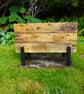 Wooden Rustic Pallet Wood Planter - Image 5