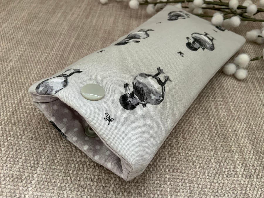Fabric Glasses Case, Sunglasses Case, Glasses Pouch, Fabric Purse