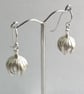 Silver hand made architectural drops - Image 2
