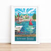 Bristol travel poster print by Susie West