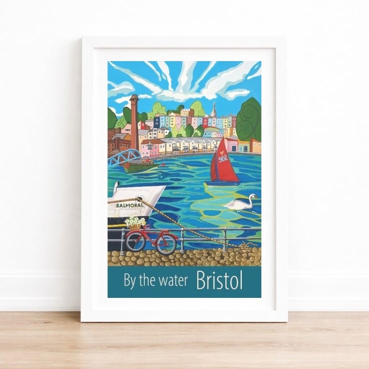 Bristol travel poster print by Susie West