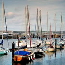 Picture Weymouth Harbour Boats Print, Photo Weymouth Dorset