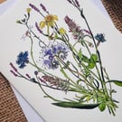 Wild Bouquet Greeting Card