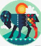 010D - Aries - Horoscope - Zodiac Series - Cross Stitch Pattern - Image 2
