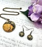 Tulip pendant fabric button William Morris anniversary gifts - Image 7