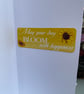 Sunflower and butterfly slimline card for birthdays, anniversaries, thank you. - Image 5