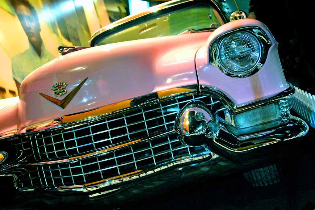 Elvis Presley Pink Cadillac Graceland Exhibition Photograph Print