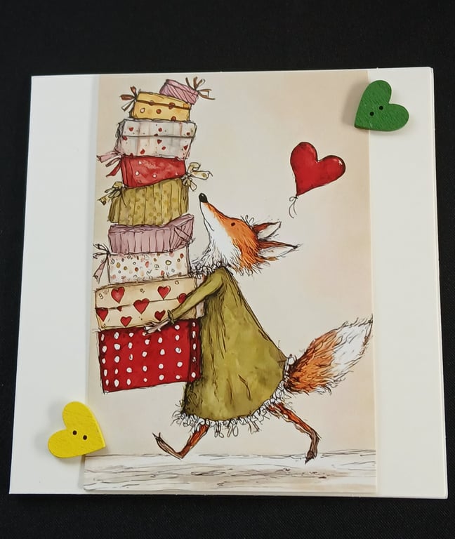 Handmade blank card 