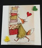 Handmade blank card 