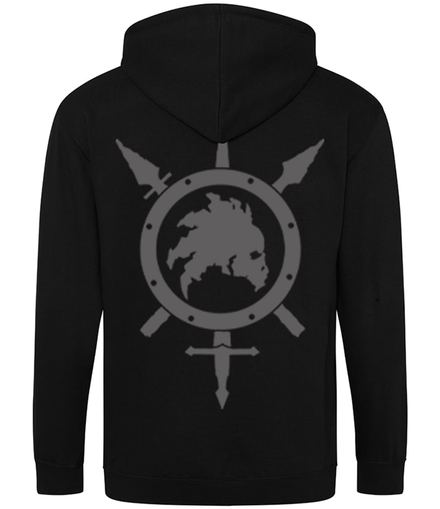 Size Small - SWORDPUNK - Zip-Up Hoodie